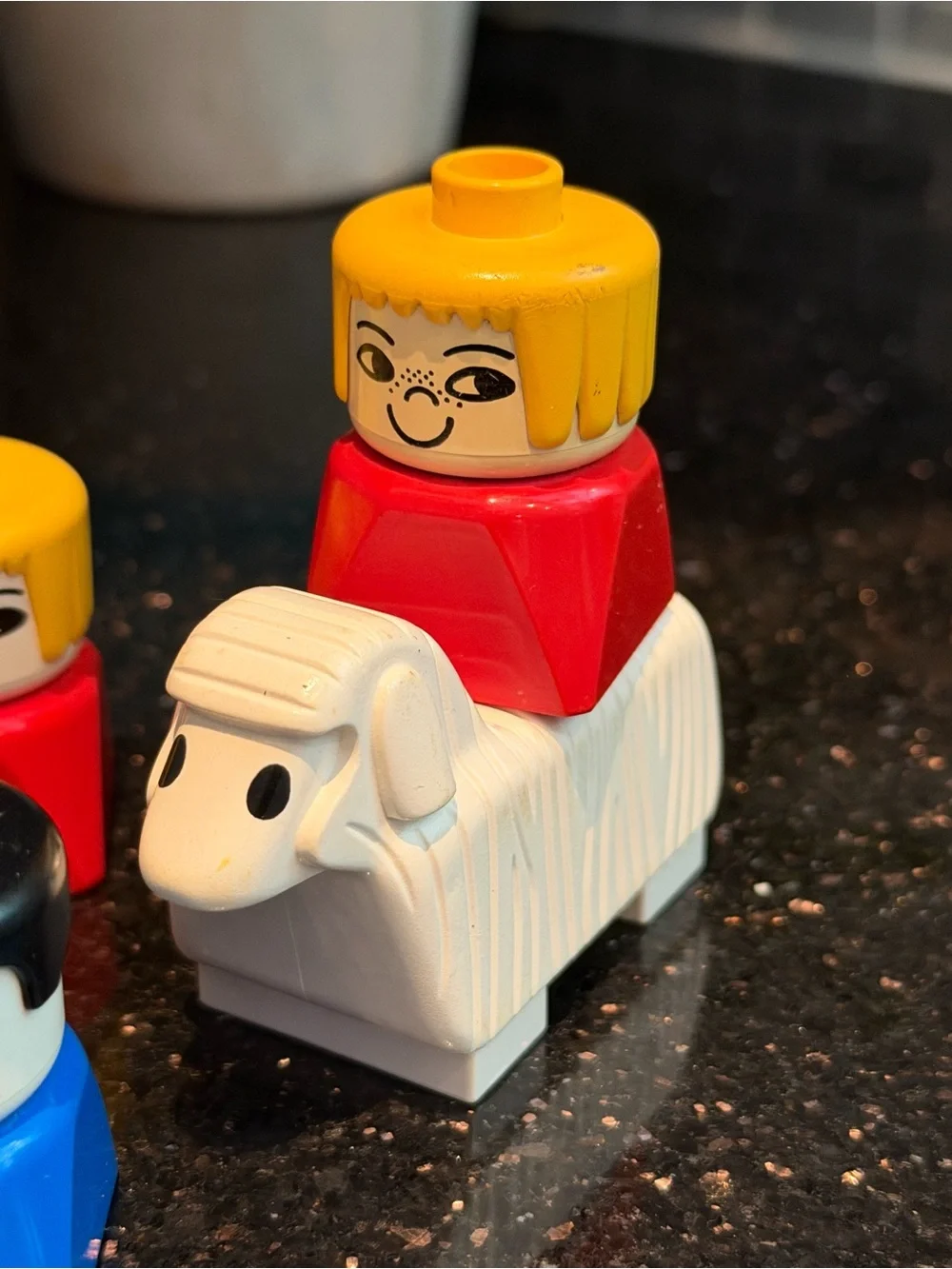 Vintage Lego Duplo Figures (9) - 1970s/1980s